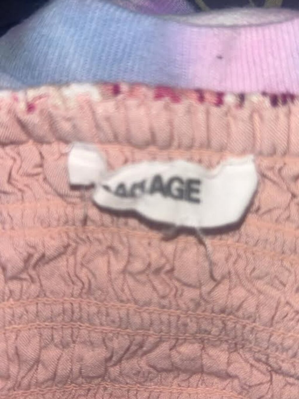 Garage Pink Floral Skirt - Large - Picture 5 of 5